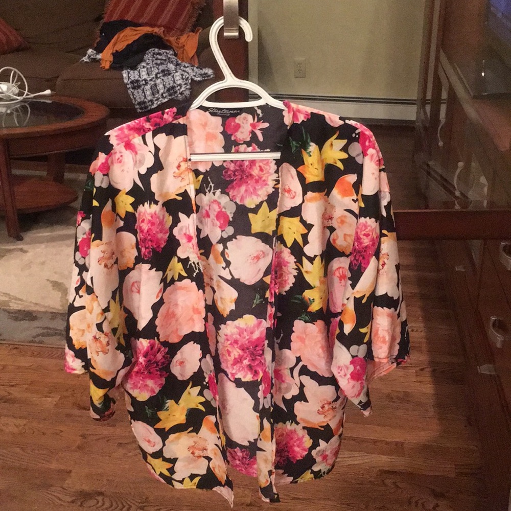 Floral kimono